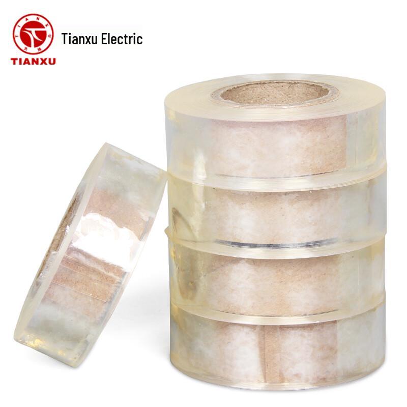 Изоляционная лента ПВХ Tianxu 15m x 10 Rolls чистый