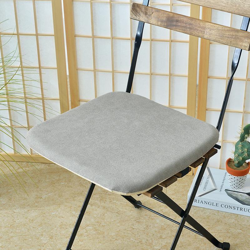 Memory cotton Soft Cushion Square Home Dining Chair Mat Four Seasons Office Classroom Chair Cushion Simple Non-slip Stool Pad