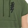 Jordan Embroidered Logo Hoodie Short Sleeve Sweatshirt Men Tops Dark-Green DA9843-335
