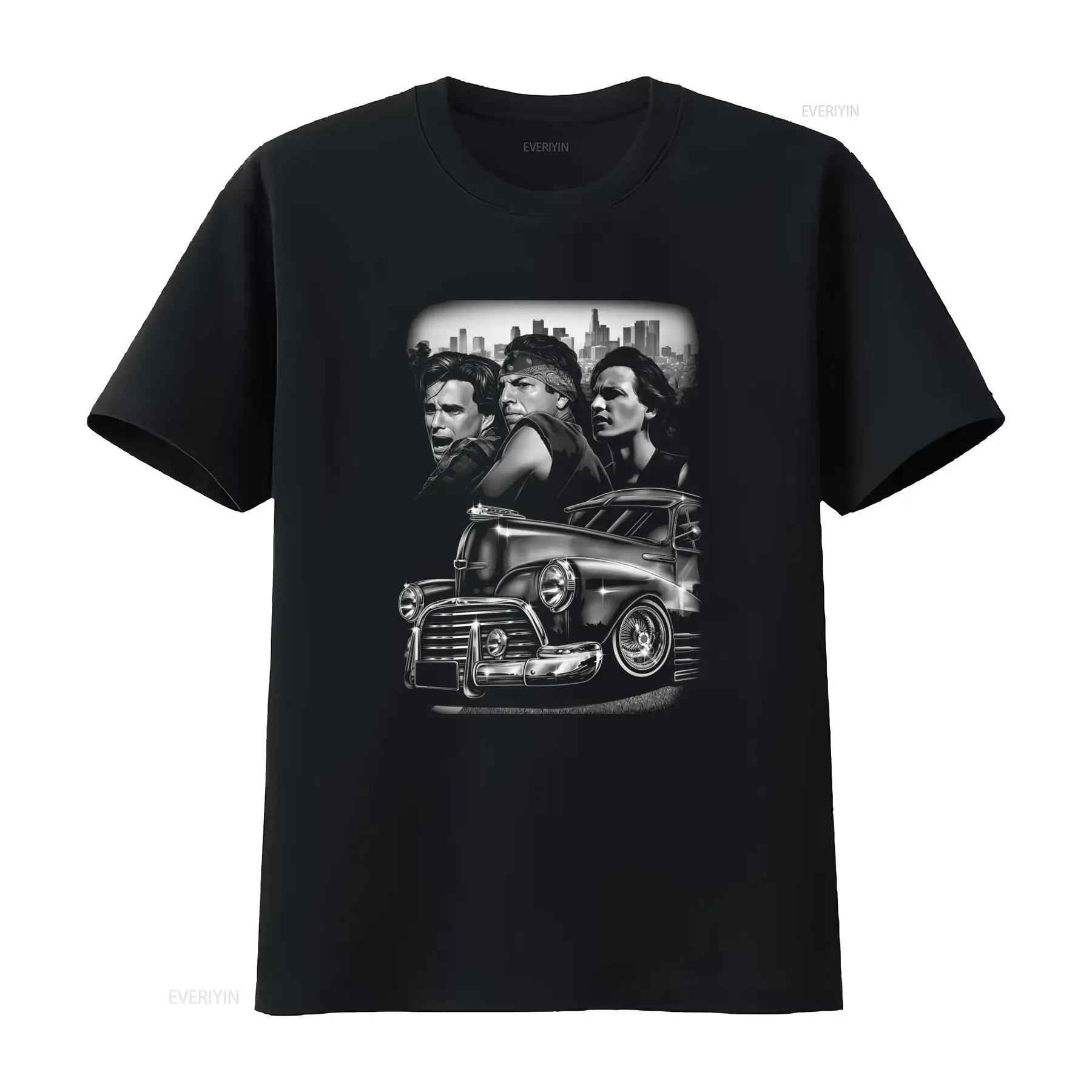 

Blood In Out Vatos Locos Ranfla T Shirt Retro Car Urban Style Design for Men s Fashion vintage Washed Slightly Soft Stylish -... 5XL різнокольоровий