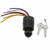 For Mercury Outboard 17009A2 Ignition Key Switch with Push to Choke Function 12V