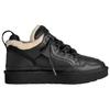 UGG Lowmel Leather Low top Casual Shoes Women's Black 1171537-BLK
