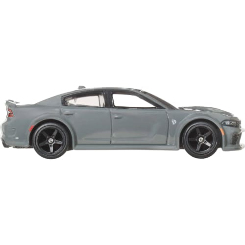 Hot Wheels Fast & Furious 2020 Dodge Charger Hellcat Vehicle Toy, Gray, JBL96, Ages 3 and Up