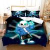 3d Print Game Undertale Frisk Sans Bedding Set Boys Girls Twin Queen Size Duvet Cover Pillowcase Bed Kids Adult Home Textiles