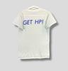 Vintage 90s Get HP Tshirt Hewlett Packard Streetwear Casual Computer Tech Tee Promo White Small