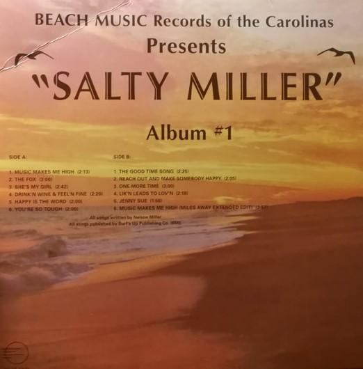 LP Record SALTY MILLER - Album #1 MALP003 Miles Away 2025 UK Rock