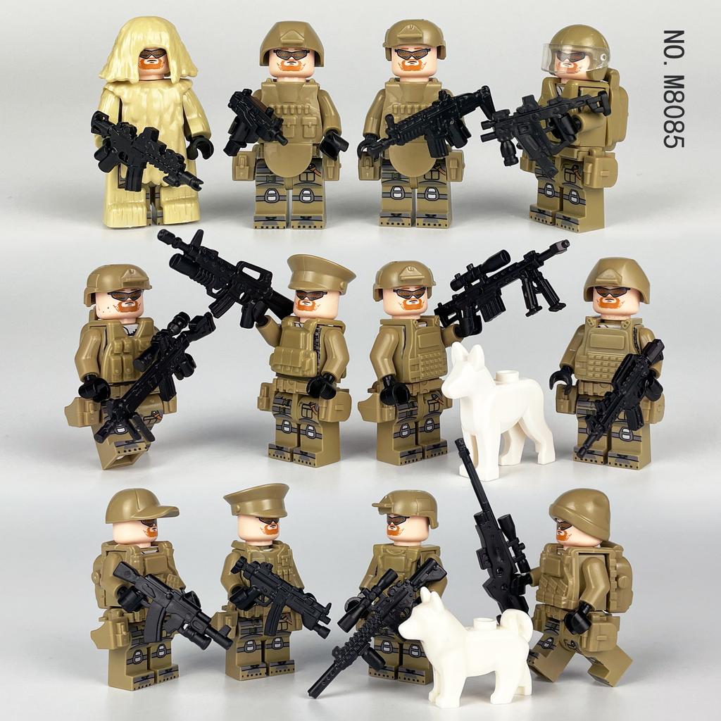 480 City Professional Police Special Police Building Block Small Particles Assembled Children'S Toys