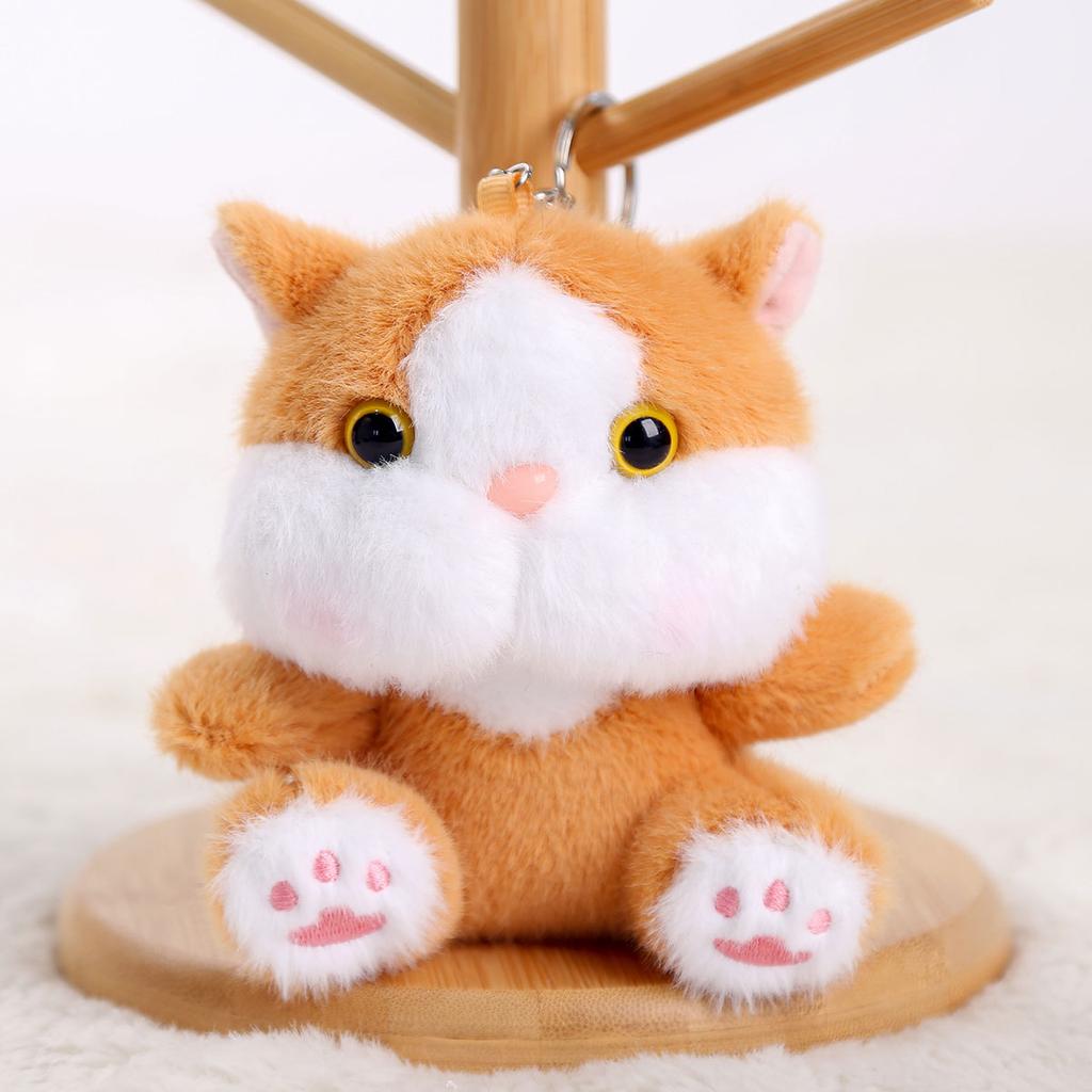 Cat Doll Pendant Plush Toy Doll Keychain Birthday Gift Girls Bag Pendant Rag Doll