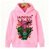 2025 New Kpop Devil Hunter Christmas Edition Children's Hoodie Manga Children's Sportswear Cute Tiger Printed Girl Children's Top