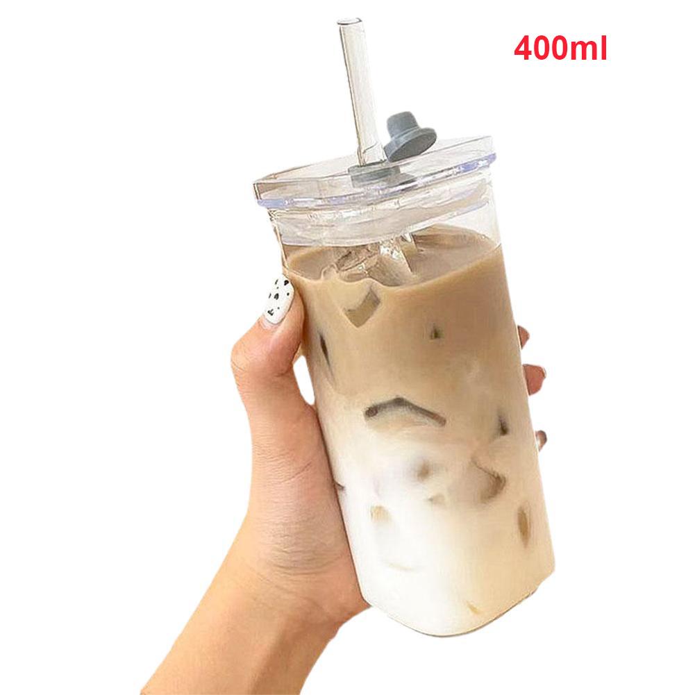 500/700Ml Pink Bow Water Cup With Straw Coffee Bubble Milk Tea Plastic Cup Large Capacity Students Water Bottle Straw Bottle