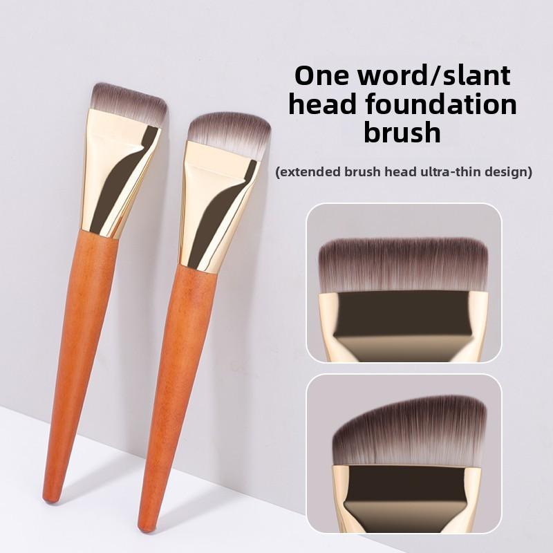 1PCS Professional Foundation Brush Liquid Foundation Shadow Concealer Brushes Women Face Base Makeup Beauty Tools
