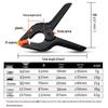 Nylon Spring Clip for Woodworking - Available in 2, 3, 3.5, 4, and 6 Inches