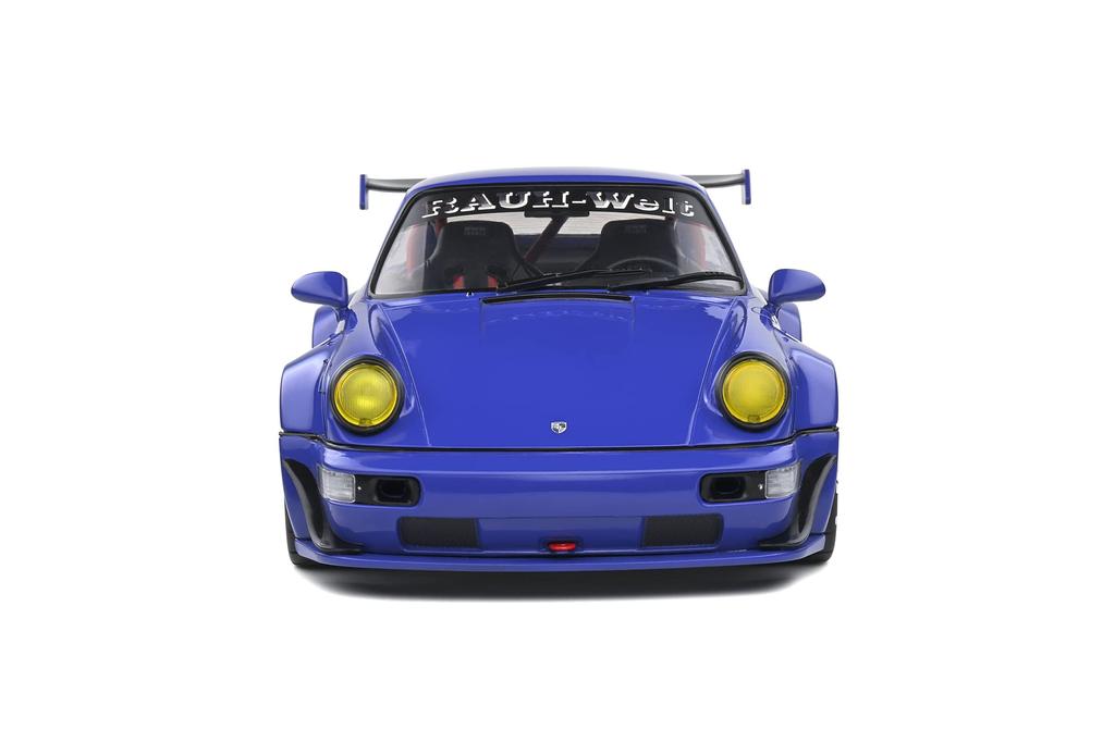 scale Porsche 911 964 RWB SOLIDO scale 911 964 RWB RAUH WELT 1992 BLUE 1807503 1/18 1/18