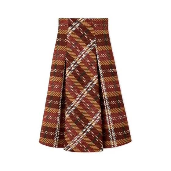 SNIDEL Roving Check Long Skirt SWFS244085 Women s
