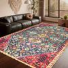 Large Bohemian Style Floor Rug Indoor Use Office Dining Area Living Room Bedroom Decor Soft Carpet Home Mat Kitchen Floor Mat