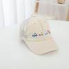 Baseball Boy School Caps Peaked Hats Bulldozer Excavator Embroidery Stitched Children Outdoor Summer Kids Caps For 2-8Years Baby Sports Hats Cotton