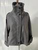 Cappotto in Lana da Donna Autunno/Inverno, Taglie Europee e Americane, Collo Rialzato, Monopetto, Stile Elegante.