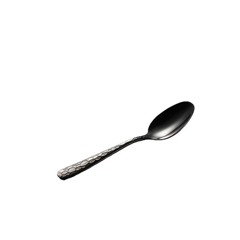 Qianxing 410 Stainless Steel Water Drop Embossed Teaspoon Set