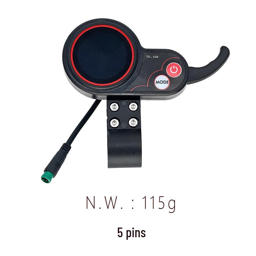 Monopattino Elettrico KUGOOM4 Acceleratore a Pollice e Display TF100-5/6 Pin