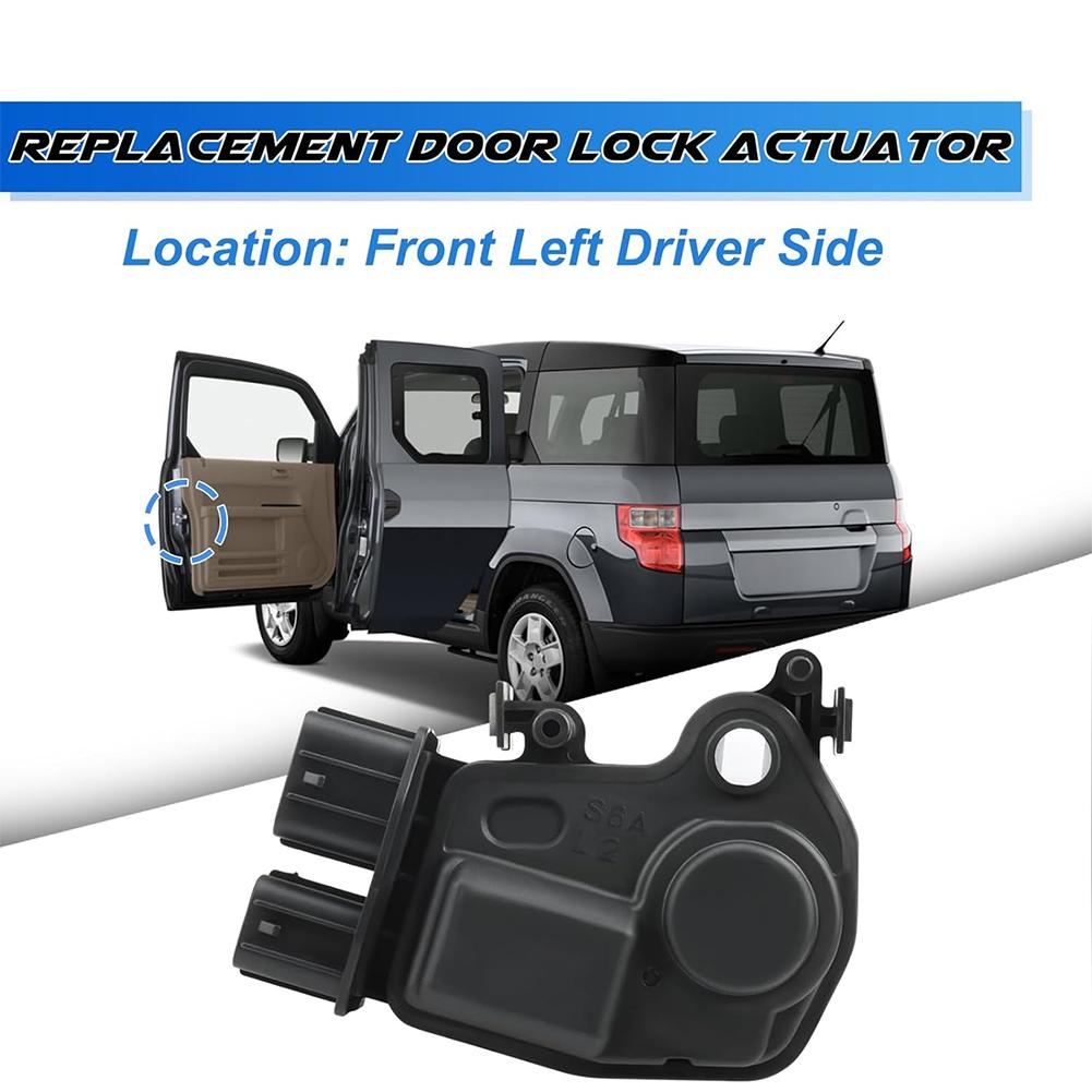 Front Left Driver Side Door Lock Actuator Motor Replace 72155-S5P-A11 746302 for Accord CR-V Odyssey Acura RSX 2005 2006