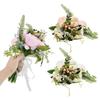 Braut Brautjungfer Bouquet Simulation Künstliche Blumen Hochzeitsfoto Requisiten Bouquet Hochzeitsfeier Hom