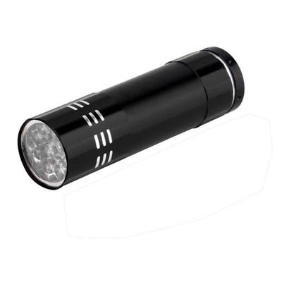 Yousheng Mini Çok İşlevli UV Ultra Violet 9 LED El Feneri Işık Lambası