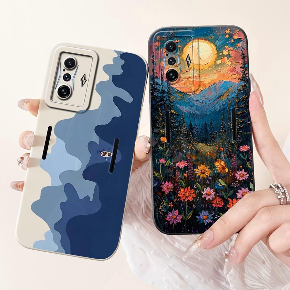 For Xiaomi Poco F4 GT Case Luxury Candy Painted Cover Shockproof Soft TPU Phone Case For Xiaomi Poco F4 PocoF4 GT 5G Fundas Bags