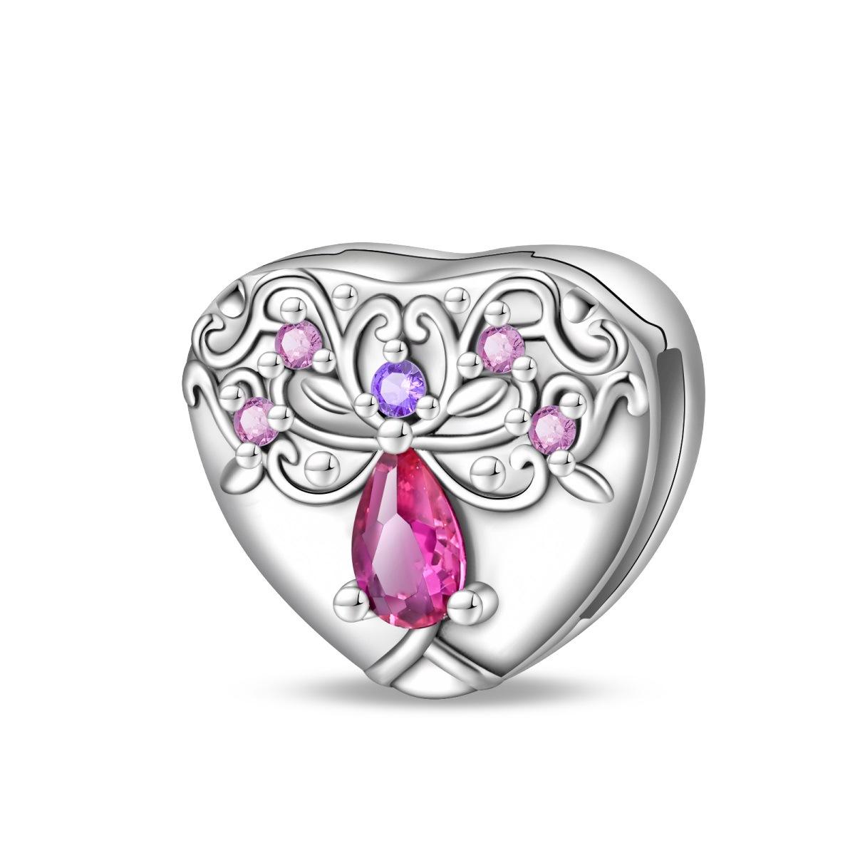 

Браслет с бижутерией Lucky Clover Tree of Life с белым медным покрытием