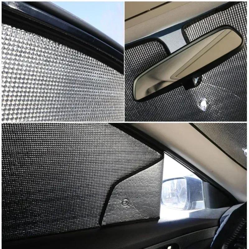 Auto Sun Visor For Hyundai Santa Fe CM 2007 2008 2009~2012 Anti-UV Window Sunshade Car Coverage Sunshade Cover Protection Board