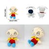 Family Guy Plush Toy Hilarious Cartoon Stuffed Animal For Fans 18*18cm Short Plush Pp Cotton Filling Net Bag Packaging Funny Characters