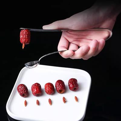 Jujube Corer Cherry Pitter Tool Non-Slip Handle Easy Locking Feature Stainless Steel Jujube Core Removal Tool