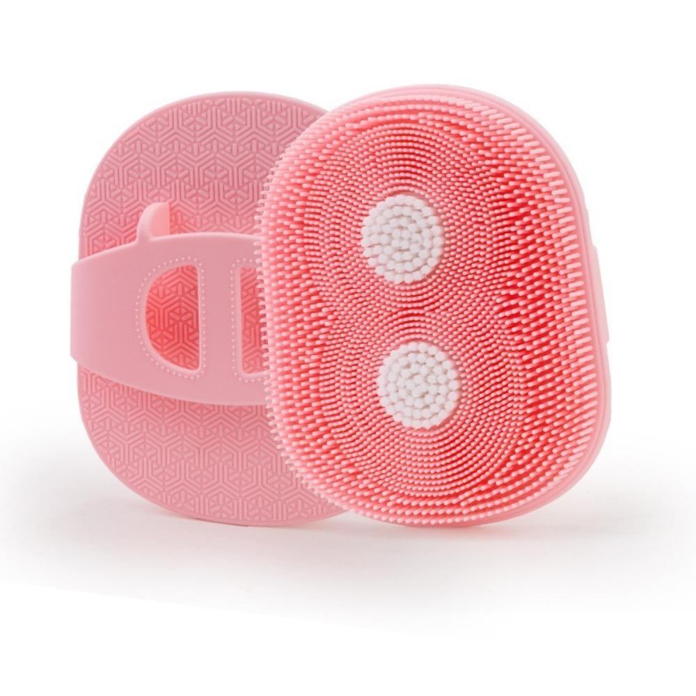 

Skin Massage Bath Cleaning Scrubber Silicone Shower Exfoliating Tool Skin Exfoliation розовый