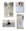 ProDance Colored for and Dance Size Pants/Spats/Ballet Trousers/Tights Ballet, Jazz, (P0014MA) (White, Thick, L)