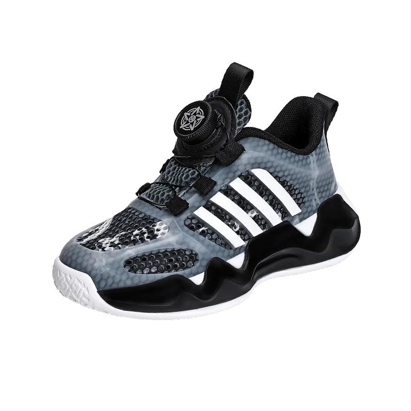 

Children’s Casual Shoes For Boys Breathable Sneaker Girls Fashion Air Mesh Kids Students School Running Sports Shoes zapatillas 32 чёрный