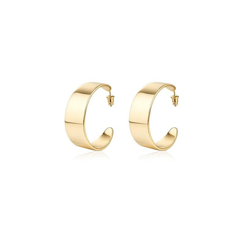 

Dong Jie’s Classic Arc Earrings: Elegant, Lightweight, High-End Fashion Studs
