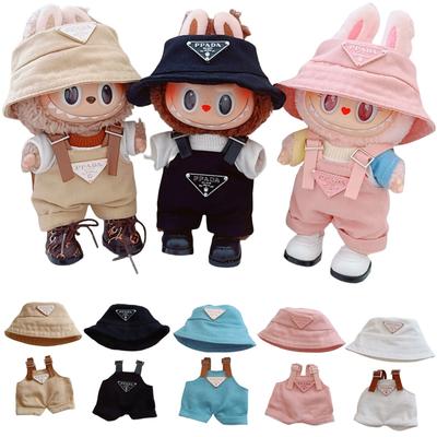 For 17cm  Clothes Sitting Party Hat Bib Pant Shoes Dolls Accessories Cute Decoration Game Toys