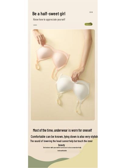 Ultra-Thin Ice Silk Seamless Women's Cooling Bra - Light, Breathable, and Beautiful Back Design