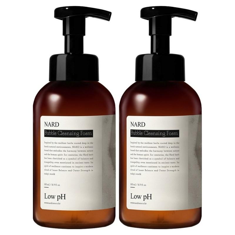 Nad Mild Acidic Bubble Cleansing Foam, 500ml, 2 pcs