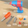 3D Puzzle Toys Pretend Play Repair Tool Box Drilling Assembly Educational Toys Children Toys Tool Set Electric Drill Screw Nut
