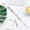 Retractable Lanyard Necklace Natural Stone lBeads Lanyard Keychain Lanyard Eyeglass Holder Lanyard