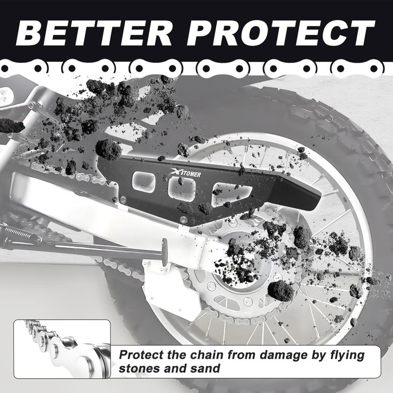 For Honda XR250L XR 250 L 1991-1996 XR650L XR 650 L 1993-2024 Motorcycle Chain Cover Belt Guard Protector Sprocket Frame Cover