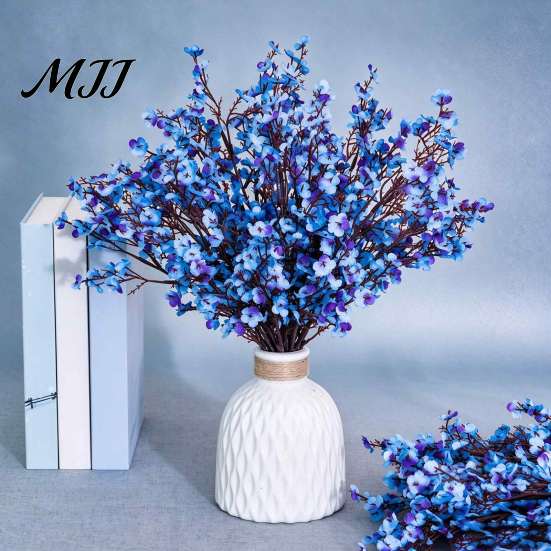 Vivid Atmosphere Room Ornaments 10Pcs Babys Breath Artificial Flowers, Real Touch Fake Silk Flowers Versatile Vase Flower Fillers for Home Indoor