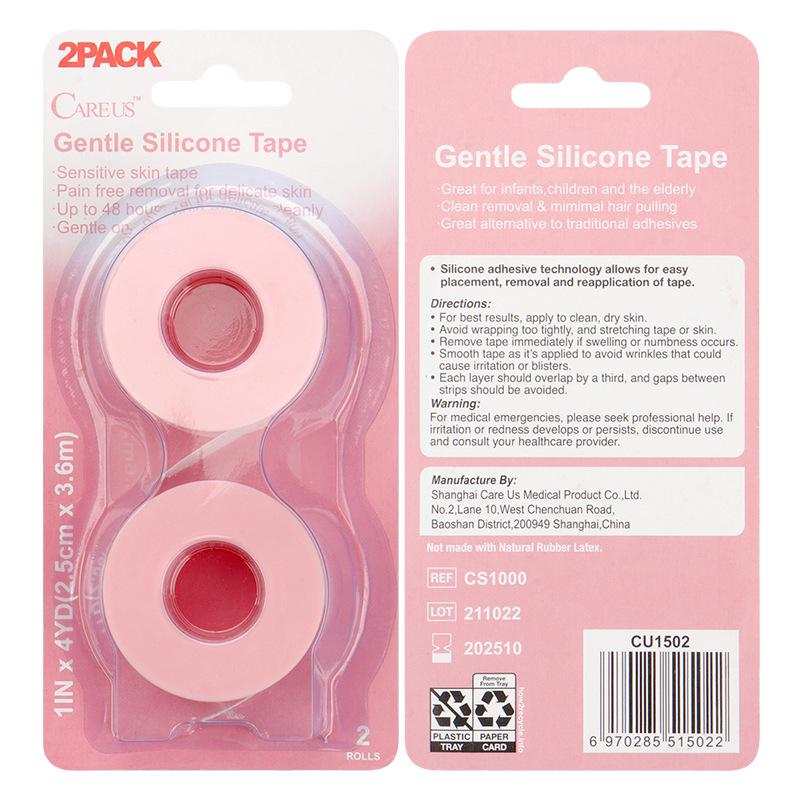 Non-Woven Silicone Eyelash Extension Gel Tape (2 Pcs) - Gentle On Skin