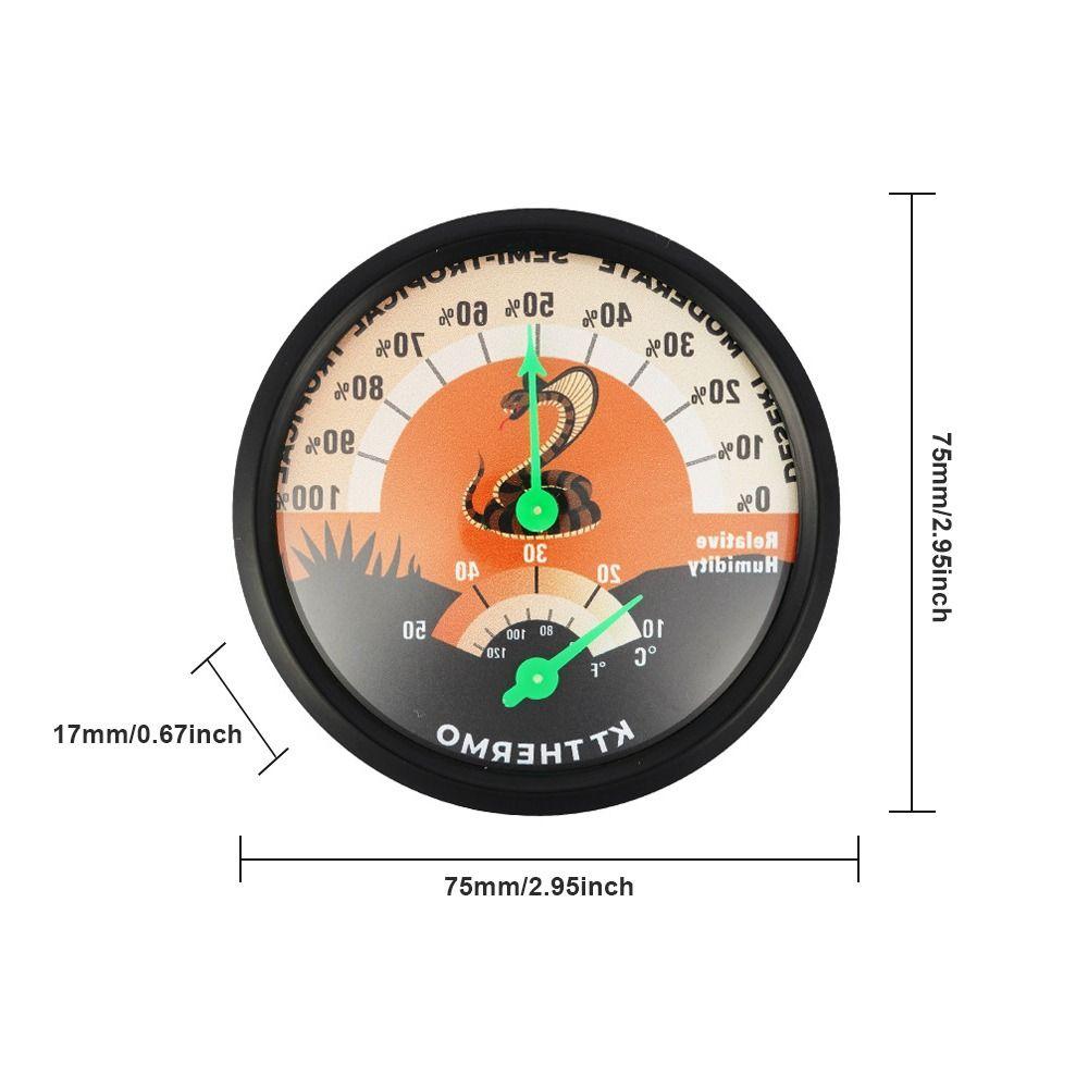 High Accurately Digital Hygrometers Digital Display Climbing Design Indoor Hygrometers Outdoor Hygrometers Reptiles