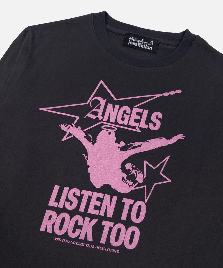 Jeseupigsyeon Angel Rock Long Sleeve (Charcoal)