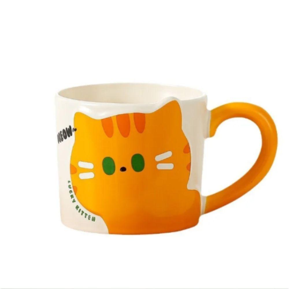 Creative Style Cat Coffee Cup Cute Design Ceramic Mug Household Goods Coffee Mug  Kitchen Supplies