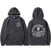 Death Before Decaf Print Hoodie Unisex Mode Übergroßer Kapuzen-Trainingsanzug Herren Halloween Pumpkin Spice Coffee Pullover Hoodies