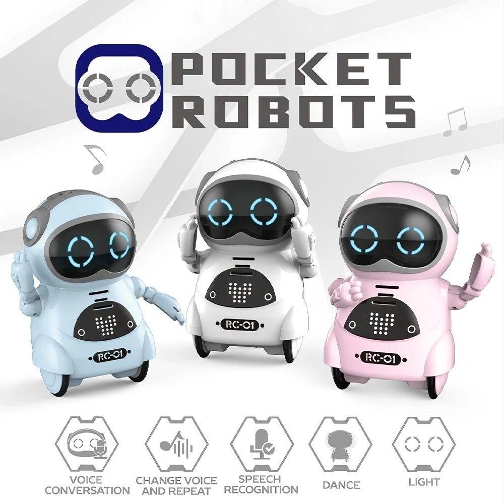 Singing Dancing Talking Interactive Robot Voice Recognition Mini Robot Toy Pocket Robot  Kids Toy
