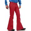 GMXIA Men's Fashion Casual Solid Color Print Pants & Capris