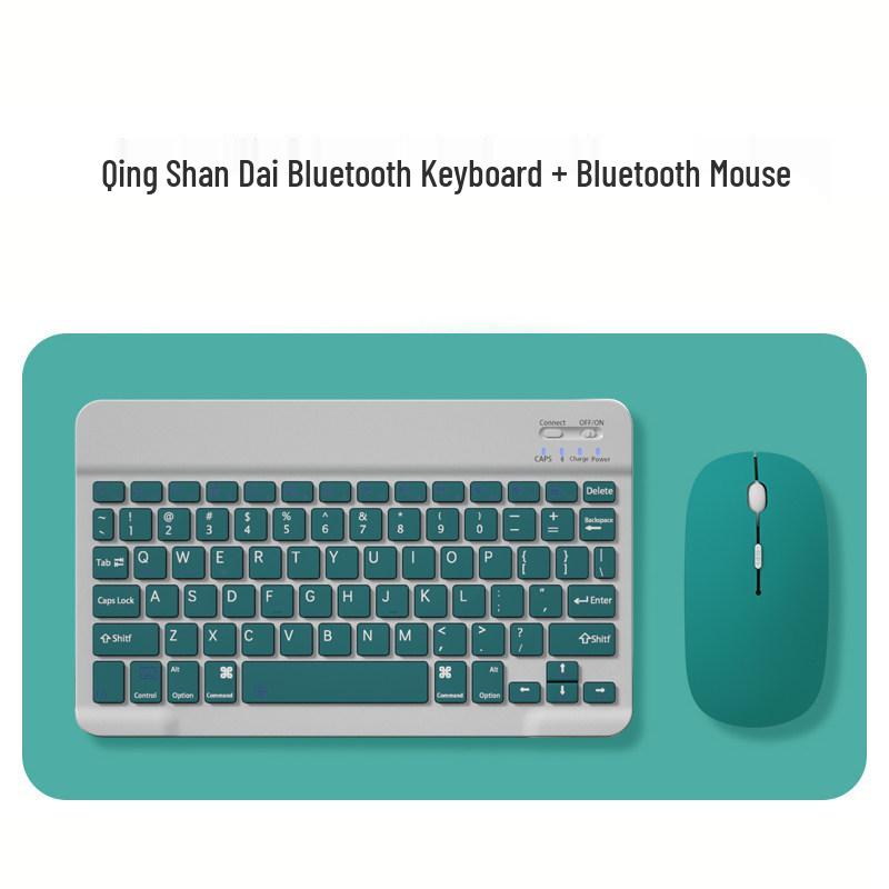 Universelle drahtlose Bluetooth-Tastatur und -Maus für Tablets, Telefone und iPads